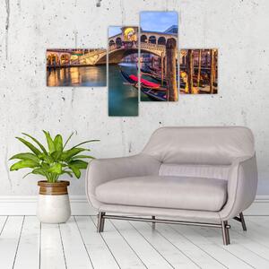 Obraz na stenu - most v Benátkach (Obraz 110x70cm)