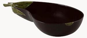 Ručne maľovaná servírovacia miska Aubergine