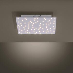 Stropné LED svetlo Sparkle CCT dim oceľ 30x30 cm