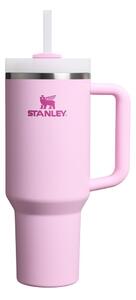 Ružová termoska so slamkou z nehrdzavejúcej ocele 1,18 l Quencher H2.0 FlowState Tumbler Cherry Blossom – Stanley