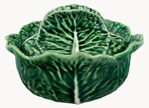 Ručne maľovaná servírovacia miska's pokrievkou Cabbage