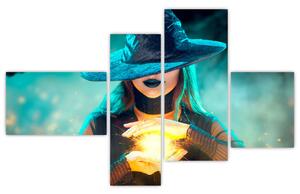 Obraz: čarodejnica (Obraz 110x70cm)
