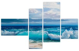 Obraz piesočné pláže (Obraz 110x70cm)