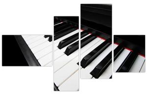 Obraz: klavír (Obraz 110x70cm)