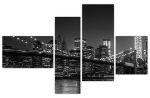 Obraz - nočné most (Obraz 110x70cm)