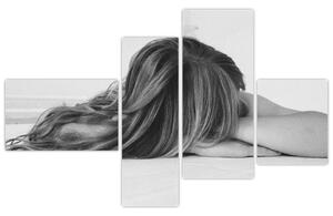 Obraz ležiace ženy (Obraz 110x70cm)