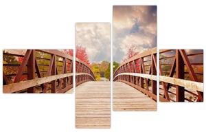 Cesta cez most - obraz (Obraz 110x70cm)
