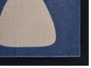 Mujkoberec Original AKCIA: 45x75 cm Protišmyková rohožka 105381 Blue Beige - 45x75 cm