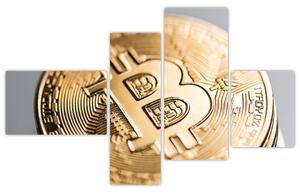 Obraz - Bitcoin (Obraz 110x70cm)