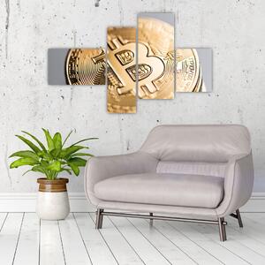 Obraz - Bitcoin (Obraz 110x70cm)