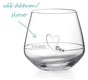 Svadobný svietnik Diamante Romance