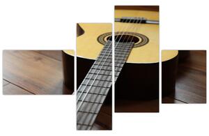 Obraz gitary (Obraz 110x70cm)