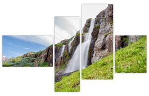 Obraz horského potoka (Obraz 110x70cm)