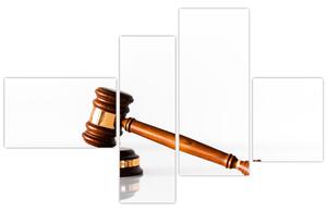 Moderný obraz - sudca, advokát (Obraz 110x70cm)