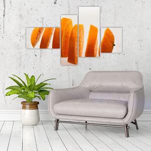 Moderný obraz - dieliky pomaranča (Obraz 110x70cm)