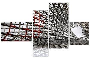 Obraz kovové mreže (Obraz 110x70cm)