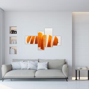Moderný obraz - dieliky pomaranča (Obraz 110x70cm)