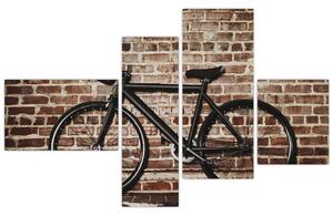 Obraz starého bicykla (Obraz 110x70cm)