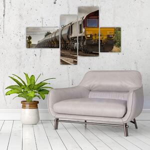 Obraz - idúci vlak (Obraz 110x70cm)