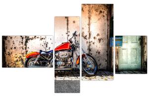 Obraz motocykla (Obraz 110x70cm)