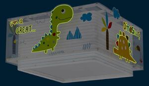 Dalber Dinos stropné svietidlo s dinosaurami