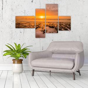 Obraz zapadajúceho slnka (Obraz 110x70cm)