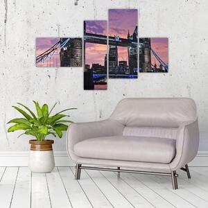 Obraz s Tower Bridge (Obraz 110x70cm)