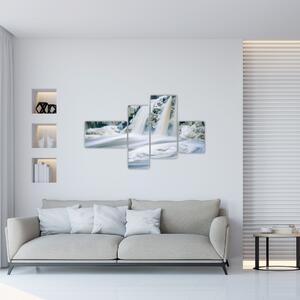 Obraz na stenu so zimnou tematikou (Obraz 110x70cm)
