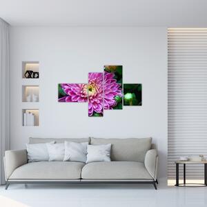 Obraz kvetu na stenu (Obraz 110x70cm)