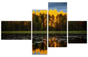 Obraz - jesenná krajina (Obraz 110x70cm)