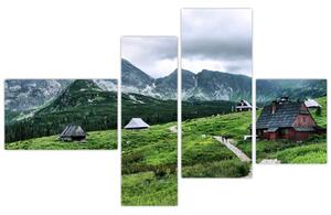 Údolie hôr - obraz (Obraz 110x70cm)