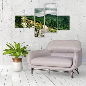 Horská cesta - obraz na stenu (Obraz 110x70cm)