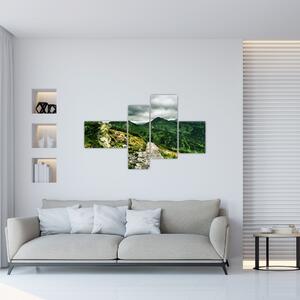 Horská cesta - obraz na stenu (Obraz 110x70cm)