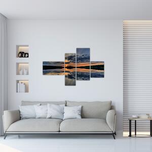 Západ slnka - obraz do bytu (Obraz 110x70cm)
