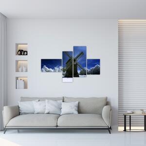 Veterný mlyn - obraz na stenu (Obraz 110x70cm)