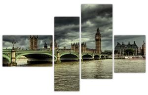 Londýnsky Big Ben - obrazy (Obraz 110x70cm)