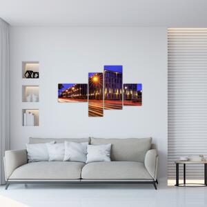 Nočné ulice - obraz do bytu (Obraz 110x70cm)