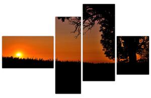 Obraz západu slnka (Obraz 110x70cm)