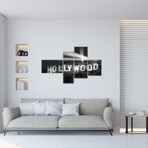 Nápis Hollywood - obraz (Obraz 110x70cm)