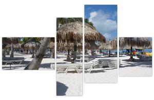 Plážový rezort - obrazy (Obraz 110x70cm)