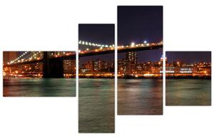 Svetelný most - obraz (Obraz 110x70cm)