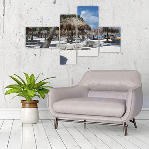 Plážový rezort - obrazy (Obraz 110x70cm)