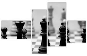 Šachovnica - obraz (Obraz 110x70cm)