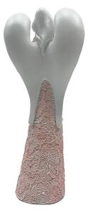 Anjel ružovo-biely 23 cm Prodex JY211060