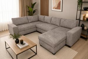 SEDACIA SÚPRAVA, textil, taupe P & B - Sedačky, Online Only