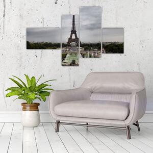 Eiffelova veža (Obraz 110x70cm)