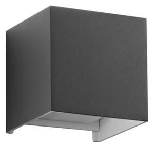 Ideal Lux - LED Vonkajšie nástenné svietidlo ATOM LED/12W/230V IP54 antracit