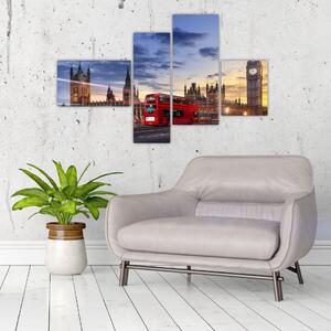 Londýn - moderný obraz (Obraz 110x70cm)