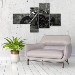 Obrázok motorky - moderný obraz (Obraz 110x70cm)