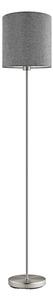 Eglo 96377 - Stojacia lampa PASTERI 1xE27/60W/230V priemer 28 cm sivá